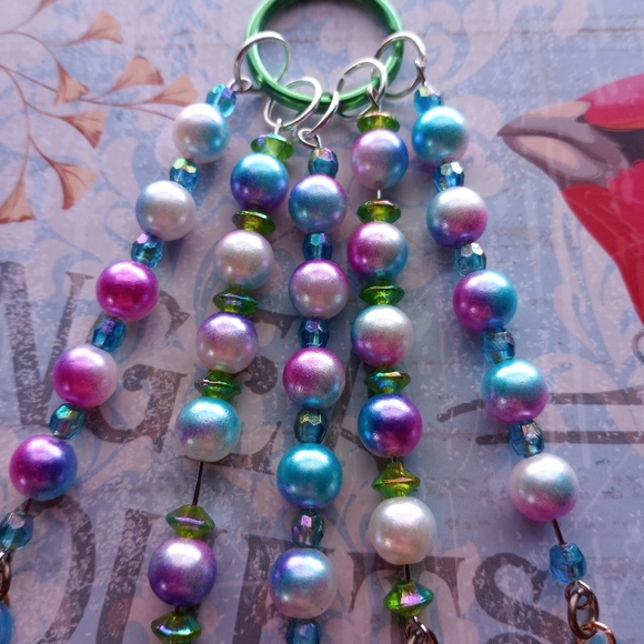 Handmade unicorn Keychain - Picture 8 of 13